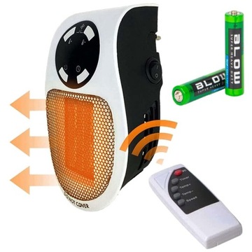 MINI GRZEJNIK ELEKTRYCZNY FARELKA 500W + PILOT ENERGOOSZCZĘDNY