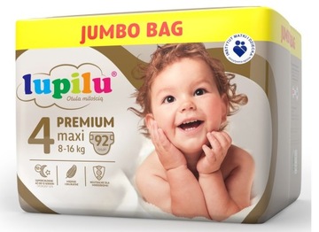 Подгузники премиум-класса LUPILU 6 +15 кг 76 шт.