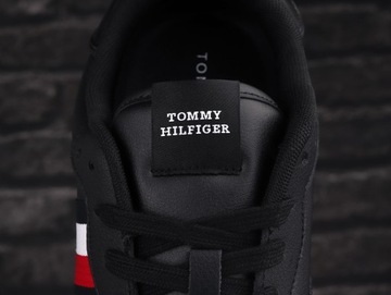 Buty męskie Tommy Jeans SUPERCUP LEATHER STRIPES