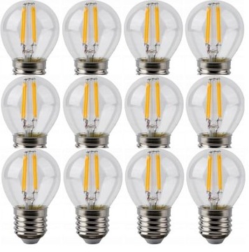 Żarówka LED E27 2WAT Edison Filament 12szt