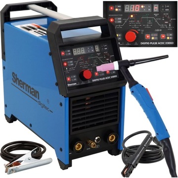 Sherman spawarka TIG 200 GD AC DC MMA TIG 230V