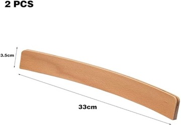 ПОДСТАВКА, ДЕРЕВЯННАЯ КАРТОЧКА, 2 ШТ. 33 СМ