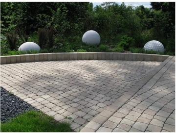 Stampo Libet Бетонный шар II сорт 60 см Белый