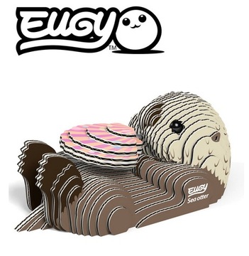 Eco Eugy Пространственная головоломка Otter 3D Puzzle