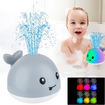 БАССЕЙН ФОНТАН ДЛЯ ВАННЫ СВЕТЯЩИЙСЯ ПЛАВАЮЩИЙ ШАР СВЕТОДИОДНАЯ ИГРУШКА ДЛЯ ДЕТЕЙ