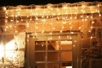 ВНЕШНИЕ ICICILS 500 LED 21 м ИСКРА ВСПЫШКА ТОЛЩИНА