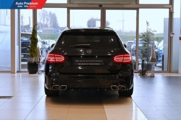 Mercedes Klasa C W205 Kombi AMG Facelift 4.0 63 476KM 2019 Mercedes-Benz Klasa C Reflektory LED DynamicOswietlenie AmbienteOgrzewana, zdjęcie 15