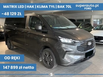 Ford Transit Custom II Van L1 2.0 EcoBlue  150KM 2026 Transit Custom Kombi M1 L2H1 Limited 320 2.0 150KM