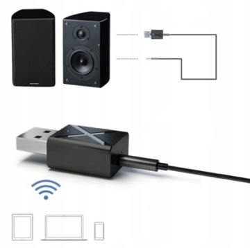 АДАПТЕР BLUETOOTH AUX ПРИЕМНИК A2DP BT 3.0 EDR