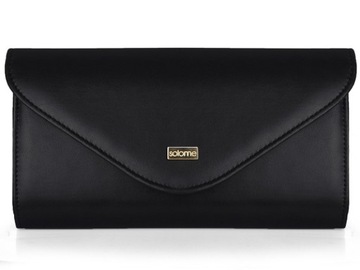 CZARNA KOPERTÓWKA TOREBKA WIZYTOWA S5 MAT