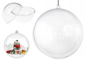 BOMBKA AKRYLOWA kula PLASTIKOWA kule akrylowe 14cm