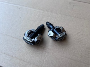 Педали Shimano PD M520 SPD + шипы