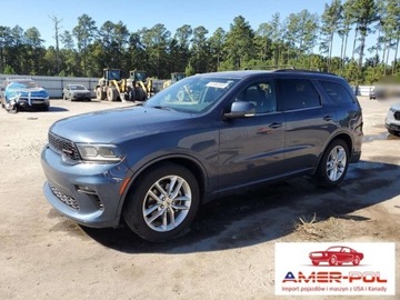 Dodge Durango III 3.6 V6 299KM 2021 Dodge Durango 2021r., Gt, 3.6L, od ubezpieczalni 3.6 Benzyna 299KM