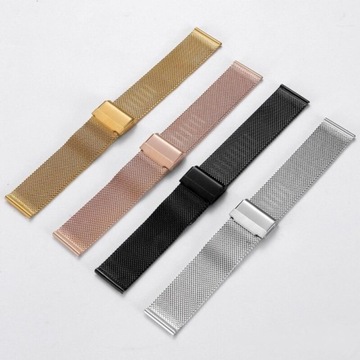 СЕТОЧНЫЙ БРАСЛЕТ ДЛЯ ЧАСОВ 16мм РОЗОВЫЙ