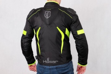 МОТОЦИКЛОВАЯ КУРТКА С ГОРБОМ HUSAR RAPID GP fluo