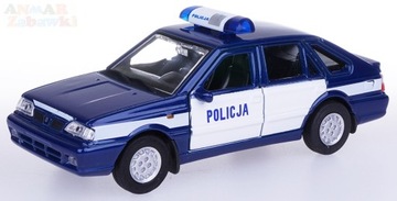 FSO POLONEZ CARO PLUS POLICJA WELLY MODEL 1:34