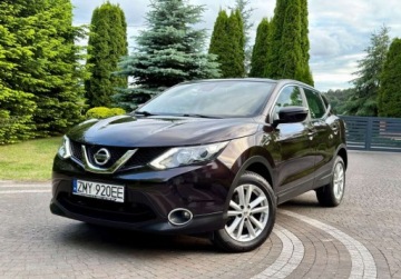 Nissan Qashqai II Crossover 1.2 DIG-T 115KM 2015 Nissan Qashqai PO SERWISIE kamera niski przebieg PODGRZEWANE FOTELE bez wk, zdjęcie 7