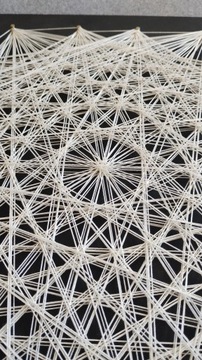 КАРТИНА НИТЬ 3D СТРИНГАРТ ДЕКОР ИНТЕРЬЕРА В ПОДАРОК ​​НА НОВУЮ КВАРТИРУ ДОМА