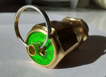 Zawór bezpieczeństwa sprężarki kompresora zbiornika WAN certyfikat UDT CE