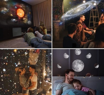 СВЕТОДИОДНЫЙ ПРОЕКТОР GALAXY STAR 12 В 1