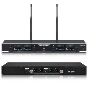 Shudder Wireless SDR1503 4 микрофона 2 + 2