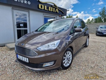 Ford C-MAX II Grand C-MAX Facelifting 1.0 EcoBoost 125KM 2018 Ford C-MAX Led Titanium Zadbany Benzyna 125KM