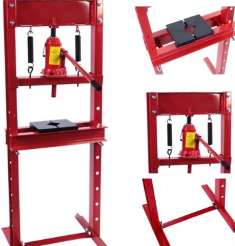 Prasa HYDRAULICZNA 12 TON 12T+ PRYZMY MOCNA PROFIL