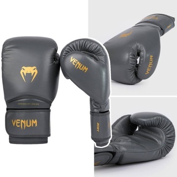 Rękawice bokserskie Venum Contender 1.5 Szare r. 12oz