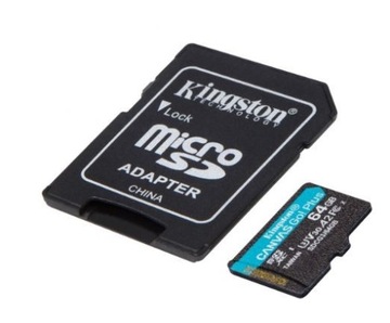 Karta microSD Kingston Canvas Go! Plus 64 GB