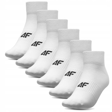Мужские носки Спортивные носки унисекс из хлопка премиум-класса 4F, 6 шт.