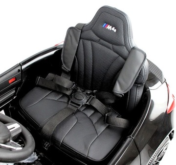 BMW M4 КОЖА, ЭВА, ПИЛОТ Автомобиль с аккумулятором 90 Вт
