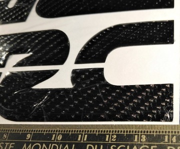 HRC Carbon логотип 2шт 3D HONDA CBR Fireblade 1000RR