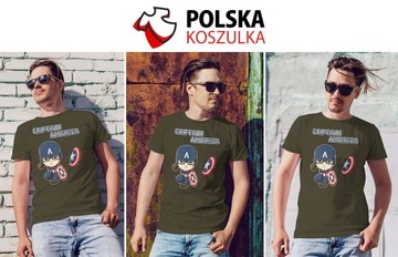 KOSZULKA T-SHIRT CAPTAIN AMERICA MARVEL 3XL JAKOŚĆ