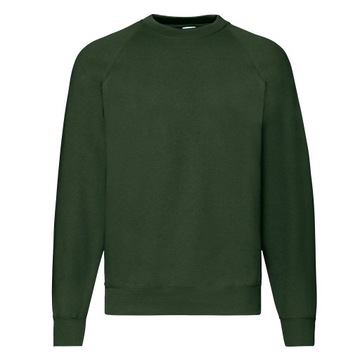 BLUZA RAGLAN CLASSIC FRUIT OF THE LOOM b green L