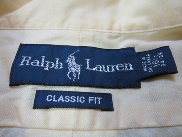 POLO Ralph Lauren ORYGINALNA ŻÓŁTA KOSZULA /XL