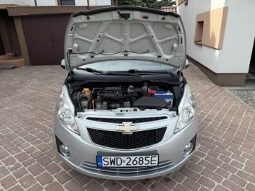 Chevrolet Spark II Hatchback facelifting 1.0L DOHC 68KM 2013 Chevrolet Spark TYLKO 76tyśkm 1WŁ 1.0b ORYGINAŁ LAKIER 2013r Opcja LT KLIMA, zdjęcie 34