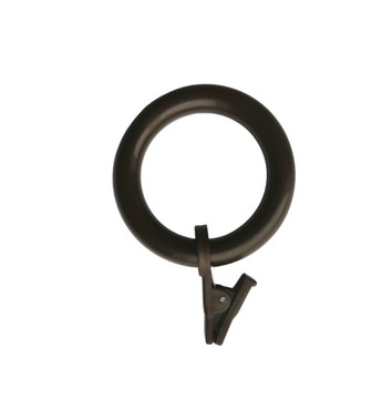 Kółko + żabka Brąz 1 komplet do karnisza 38 mm