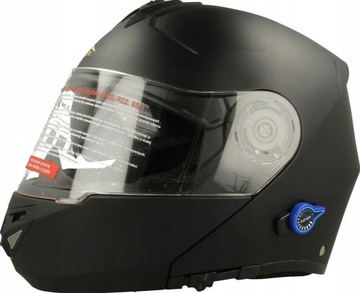 Nowy kask Protect wear V270B rozmar M z BT od L01