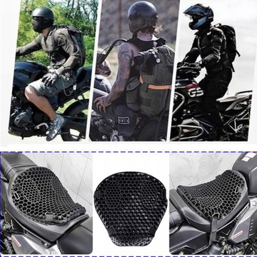 ГЕЛЕВАЯ ПОДУШКА СИДЕНЬЯ ДЛЯ МОТОЦИКЛА ТОЛСТЫЙ ЧЕХОЛ ДЛЯ МОТОЦИКЛА