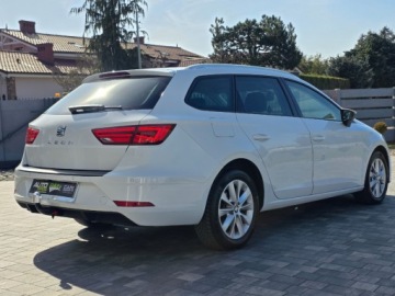 Seat Leon III ST Facelifting 1.6 TDI 115KM 2019 Seat Leon 1.6TDI 116PS Automat Ledy Kamera Sliczny Gwarancja 1.6 Diesel, zdjęcie 6