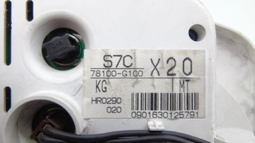 PŘÍSTROJOVÁ DESKA BUDÍKY HONDA STREAM 2.0 78100-G100-X20