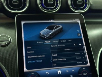 Mercedes Klasa C W206 Limuzyna 1.5 200 204KM 2022 Mercedes-Benz Klasa C AMG Line Kamera 360 Ambiente CarPlayAndroid Auto, zdjęcie 31