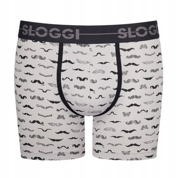 SLOGGI MEN 2X MAJTKI MĘSKIE GO MOVEMBER SHORT XXL (EU 8) 2-PAK