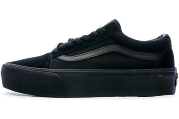 Trampki VANS OLD SKOOL damskie na platformie tenisówki czarne r. 41