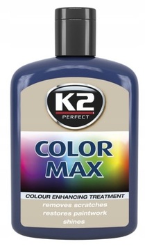 K2 COLOR MAX WOSK KOLORYZUJĄCY CARNAUBA granatowy