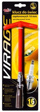 MOJE AUTO VIRAGE KLUCZ DO ŚWIEC ZAPŁONOWYCH - 16mm