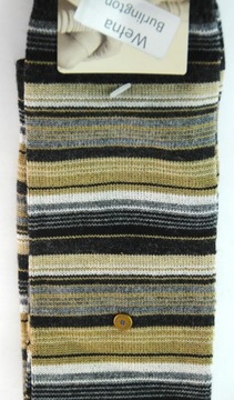 BURLINGTON GAITERS WOL 70% CRYO STRIPES RED -40%