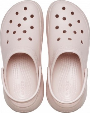 Damskie Buty Chodaki Platforma Crocs Classic Crush 207521 Clog 39-40