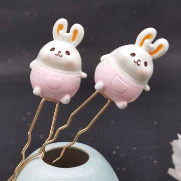Шпилька Hanfu U-образная заколка для волос Cute Rabbit An