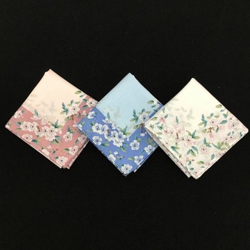 3 шт. САЛФЕТКИ ЖЕНСКИЕ ХЛОПКОВЫЕ, Впитывающие пот, КВАДРАТНЫЕ ПОЛОТЕНЦА ДЛЯ РУК (